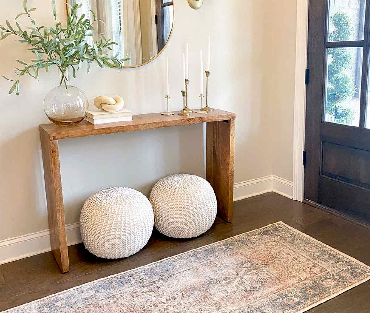 Make a Grand Entrance with an Entryway Rug