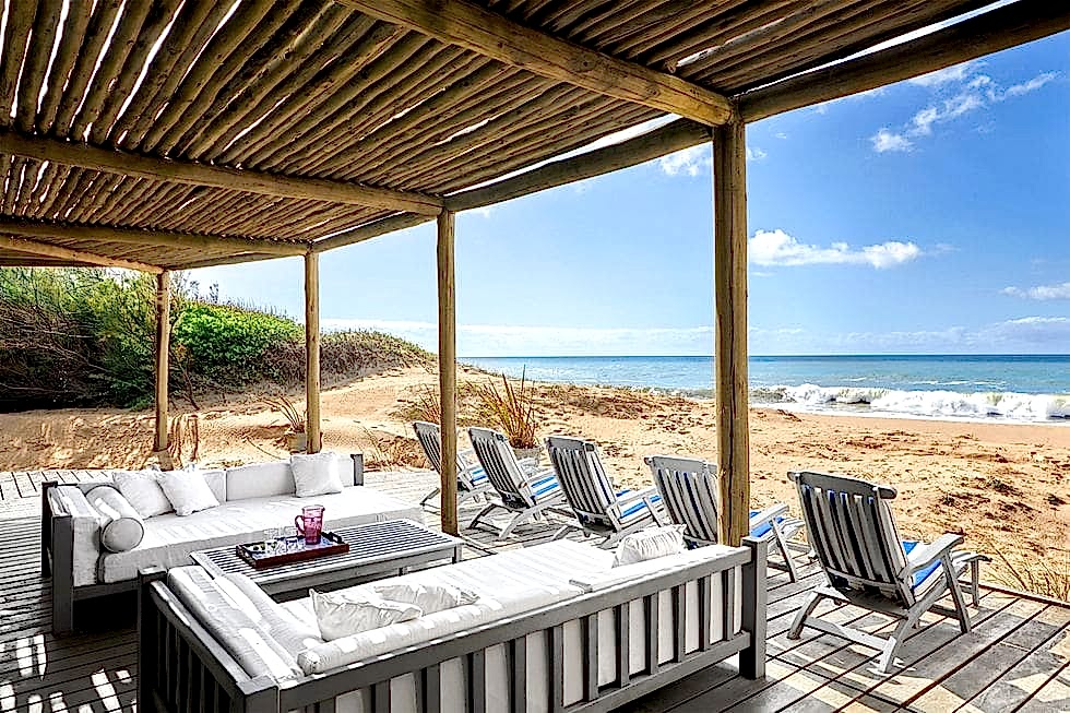 Coastal balcony armchair