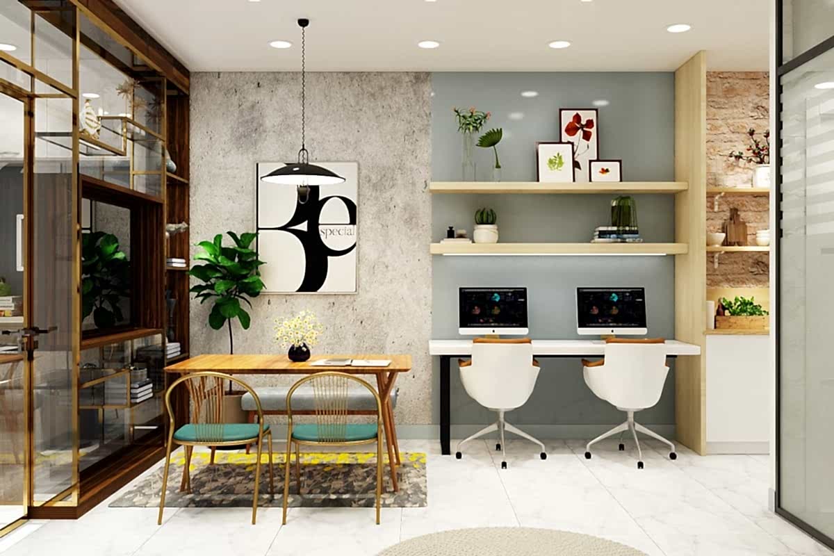 Home Office Ideas for Setting up a Work Area in the Living Room