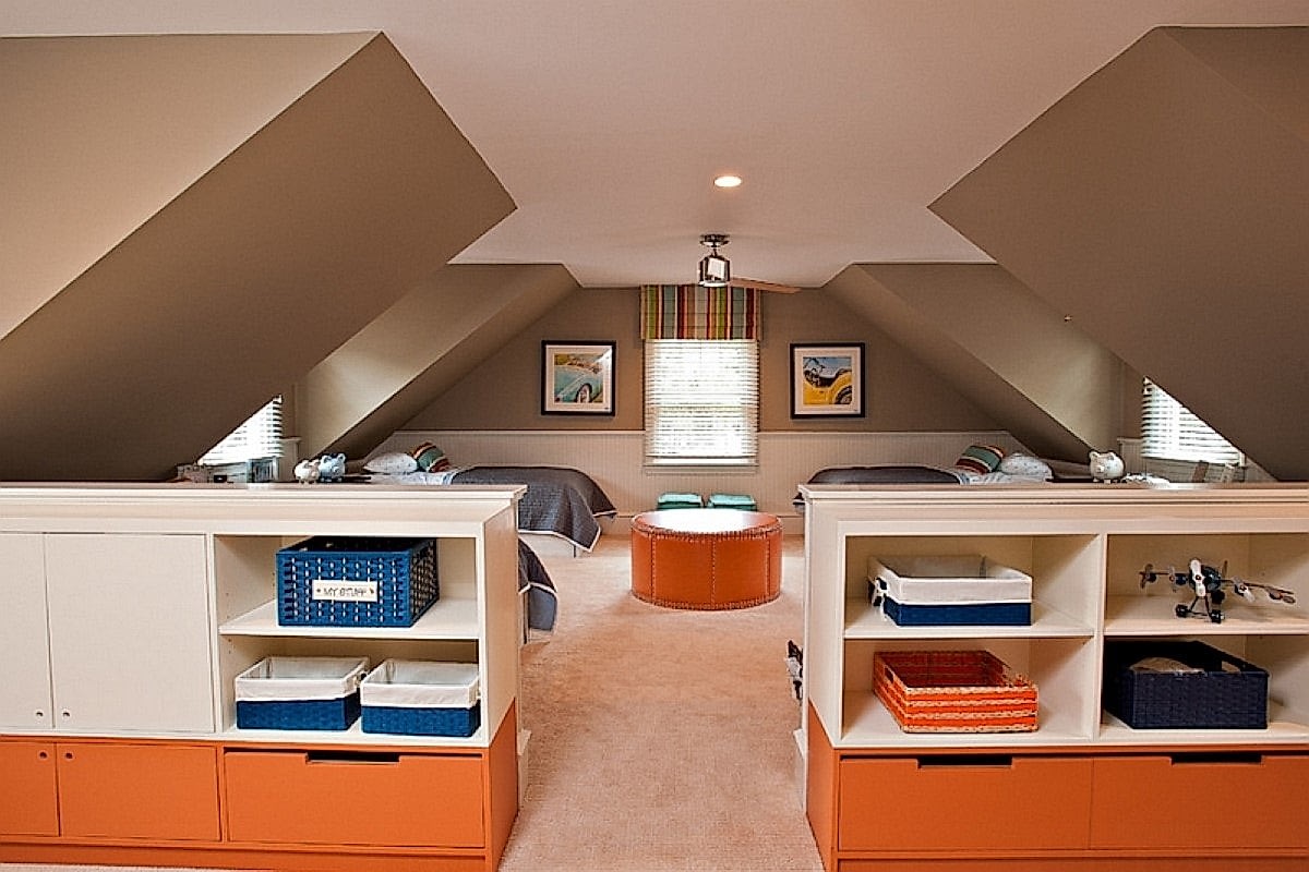 Use Sloping Ceiling to Your Advantage: Interior Design Tips