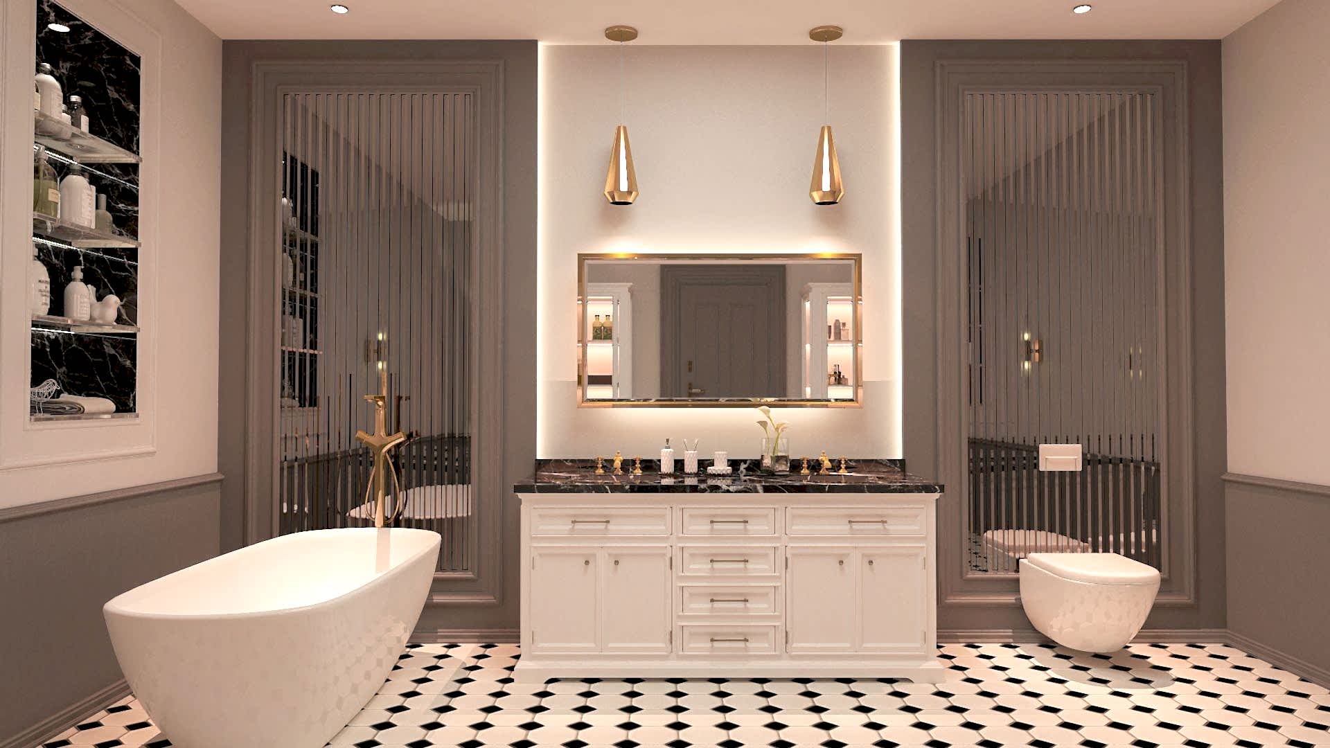 Classic Bathroom, Modern Vision