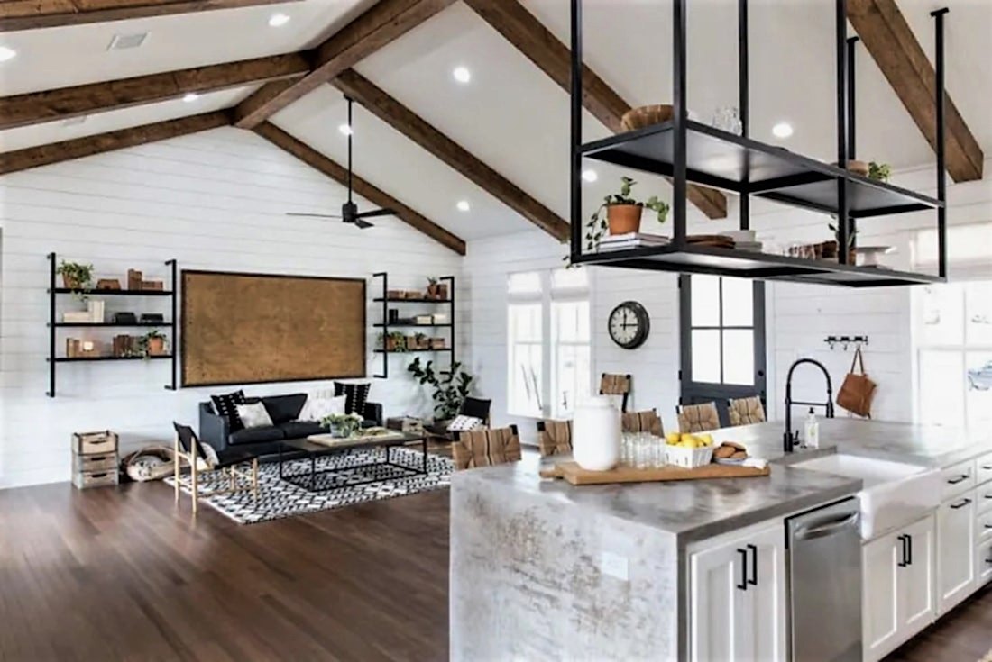 Create a Modern Farmhouse Living Room In 10 Easy Steps