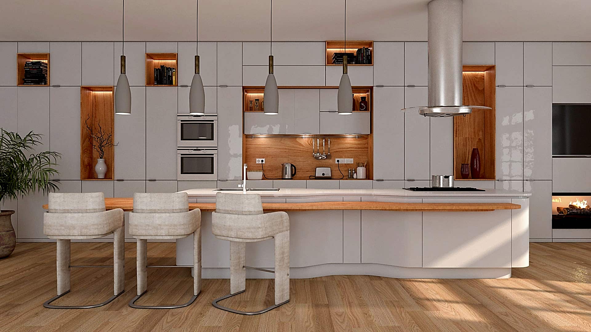Modern Minimalist Kitchen Design