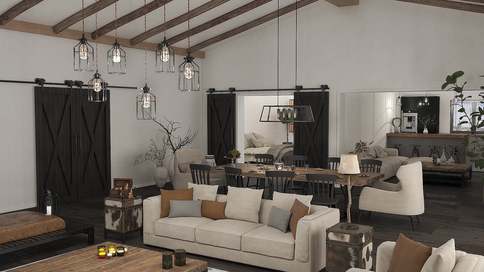 Open-Concept Modern Farmhouse