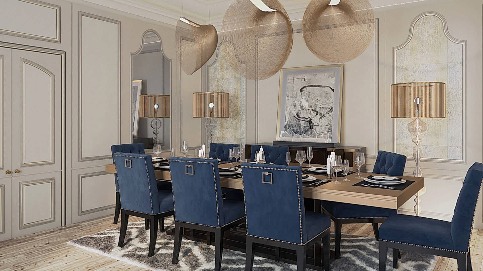 Elegant Dining Room for a Contemporary Home