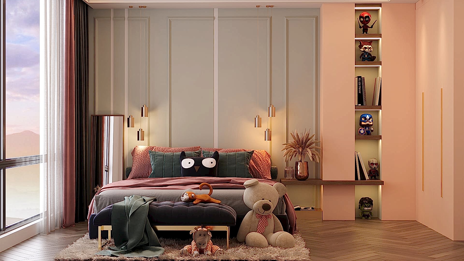 Exploring Magic: Modern Adventure Bedroom