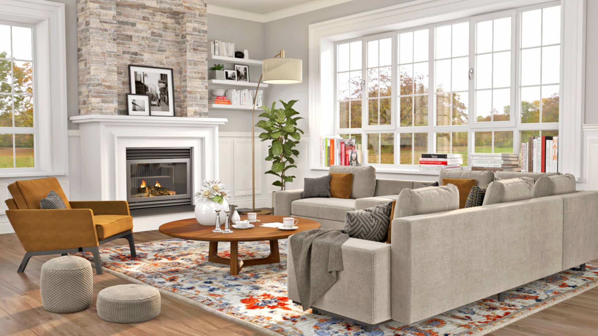 Modern Mid-Century Symphony: Crafting Your Room