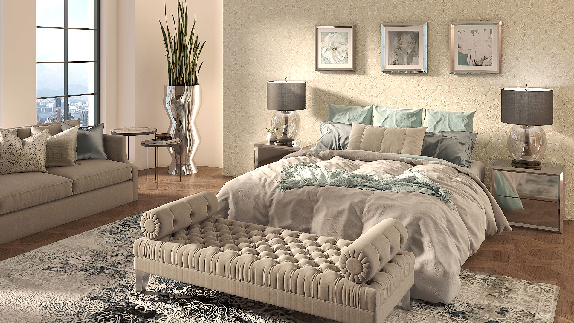 Sophisticated Glam Spin on Elegance
