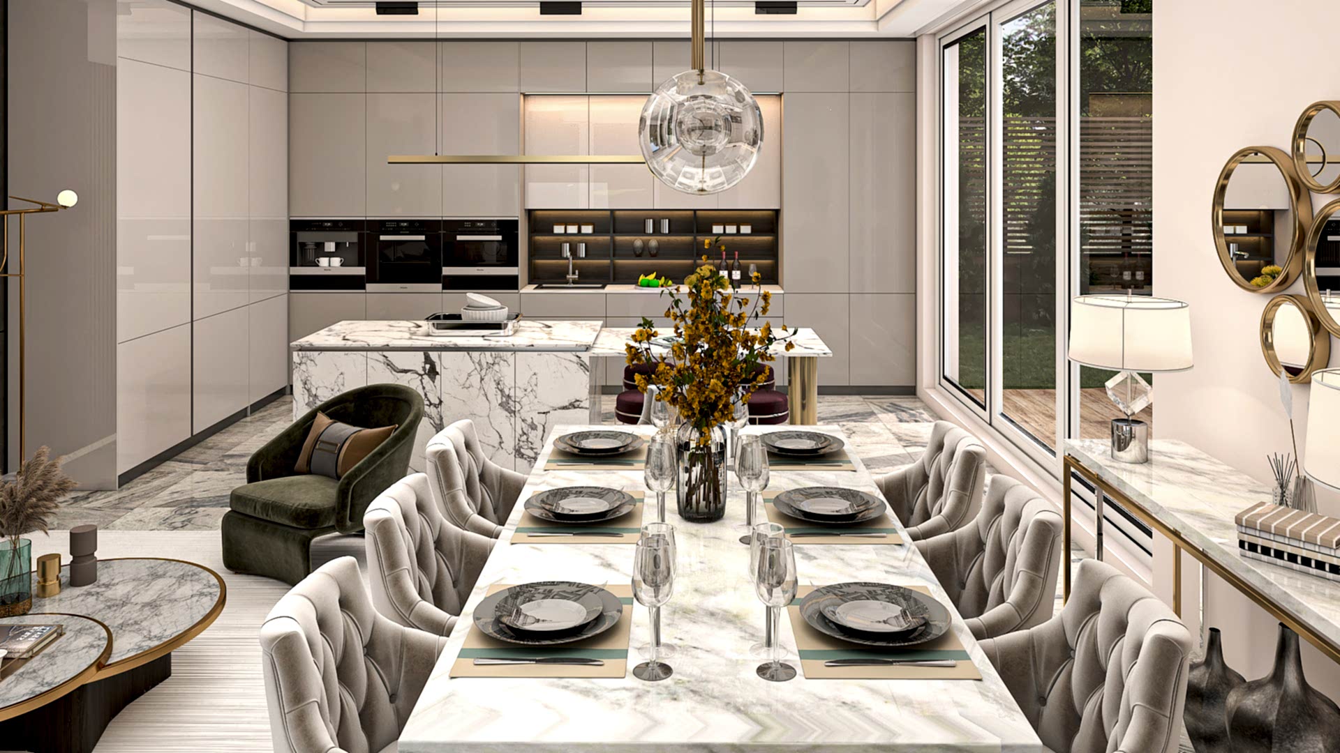 A Modern Glam Twist in Your Home