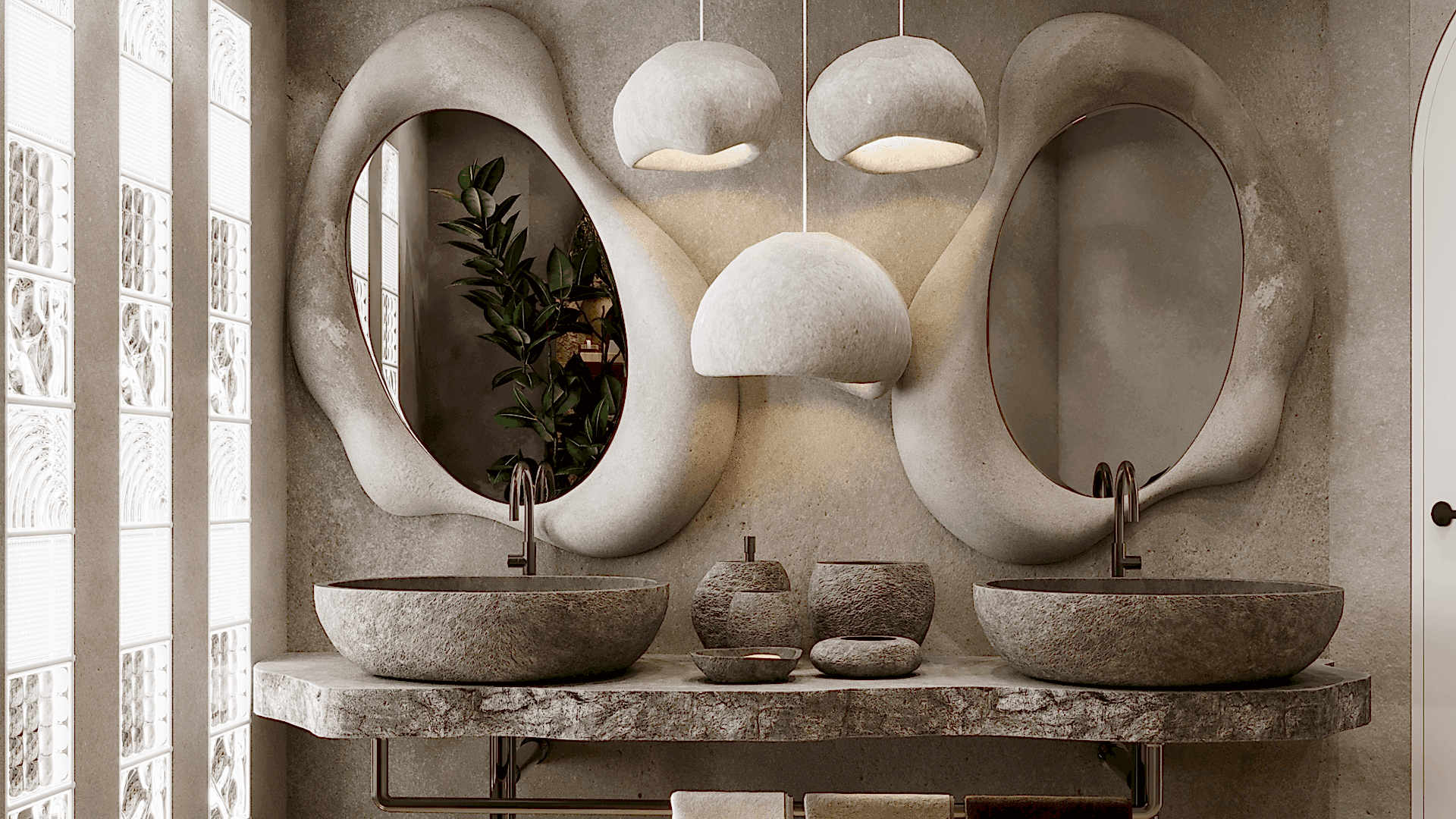Bathroom Inspiration Bathtub Sanctuary with a Touch of Nature