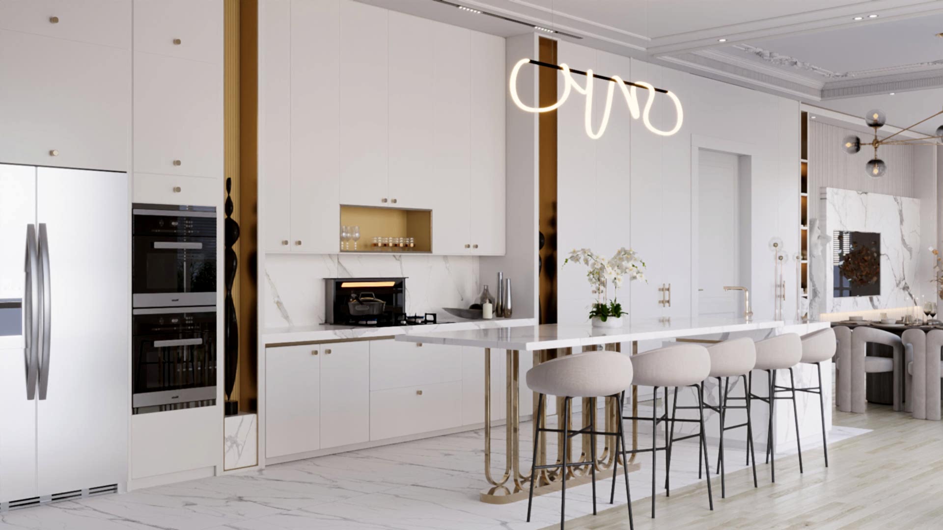 Elevate Your Culinary Space Modern Classic Kitchen Elegance