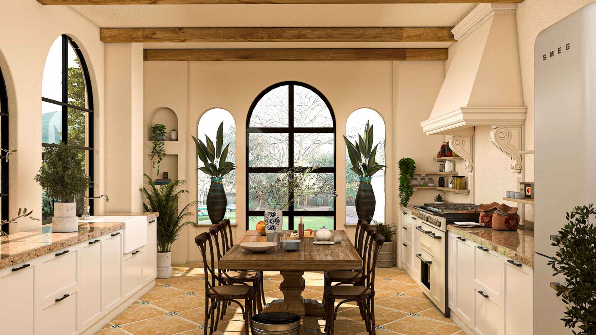 farmhouse kitchen design